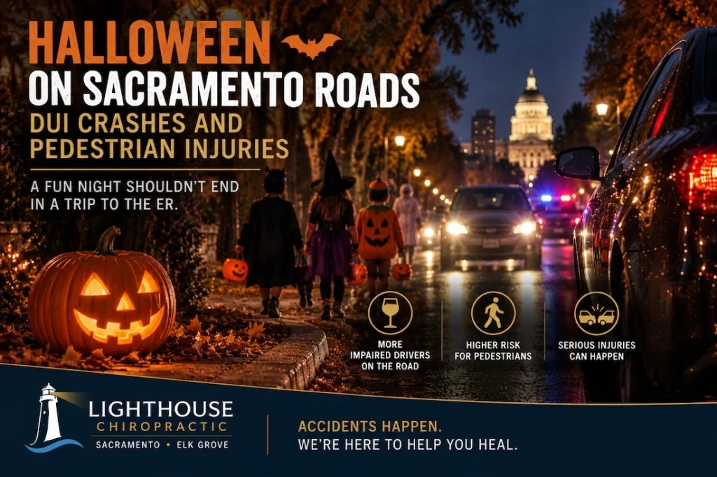 Halloween on Sacramento Roads - DUI Crashes and Pedestrian Injuries