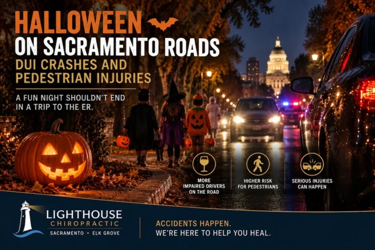 Halloween on Sacramento Roads - DUI Crashes and Pedestrian Injuries
