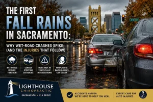 Sacramento Wet Road Accidents - First Fall Rain Risks